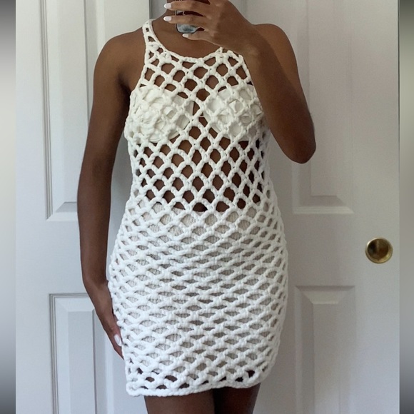 H&M studio mesh knit dress - Picture 4 of 8
